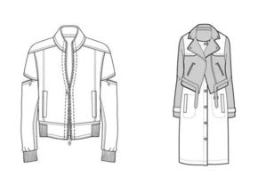 手繪、電腦與雜志款 百張服飾款式圖畫法全解析